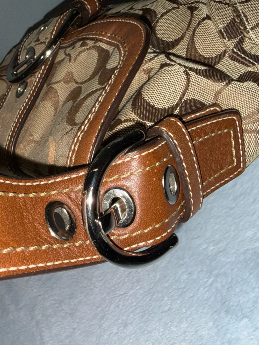 Coach large tan soho (price firm)